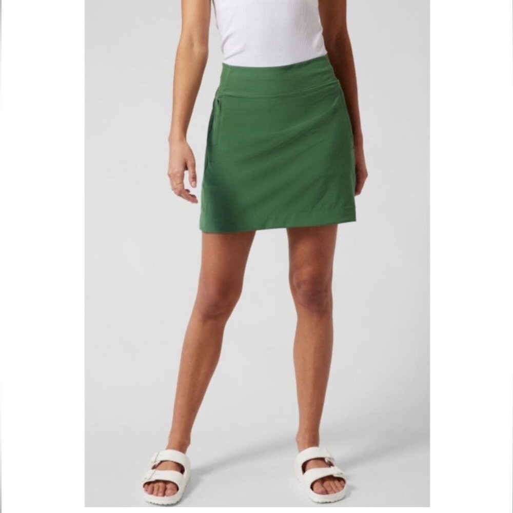 Athleta 2024 Brooklyn Women's 16" Green Tennis Pickleball Skort Size 4 - Picture 9 of 9